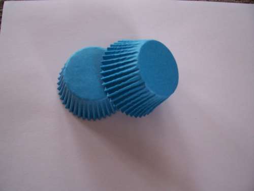 Light Blue Cupcake Papers - Click Image to Close